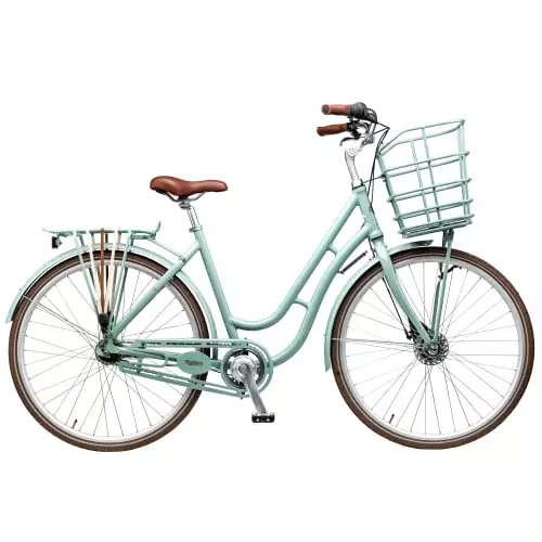 Dame Cykler Mustang Augusta 28" Damecykel Med 7 Gear - Toscana Green - Cykelstellet 3 Dame Cykler Mustang Augusta 28" Damecykel Med 7 Gear - Toscana Green - Cykelstellet