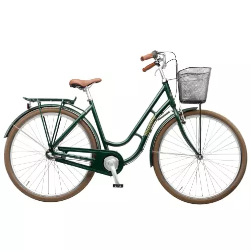 Dame Cykler Mustang Dagmar 28" Damecykel Med 3 Gear - Racing Green - Cykelstellet 3 Dame Cykler Mustang Dagmar 28" Damecykel Med 3 Gear - Racing Green - Cykelstellet