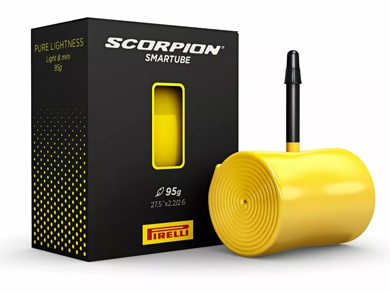Cykelslanger Pirelli SmarTube Scorpion 27.5 X 2.20-2.60 Cykelslange, 42mm Racerventil - Cykelstellet 3 Cykelslanger Pirelli SmarTube Scorpion 27.5 X 2.20-2.60 Cykelslange, 42mm Racerventil - Cykelstellet