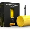 Cykelslanger Pirelli SmarTube Scorpion 29 X 2.20-2.60 Cykelslange, 42mm Racerventil - Cykelstellet -Dame Cykler Salg Pirelli SmarTube Scorpion 29 x 2.20 2.60 Cykelslange 42mm Racerventil