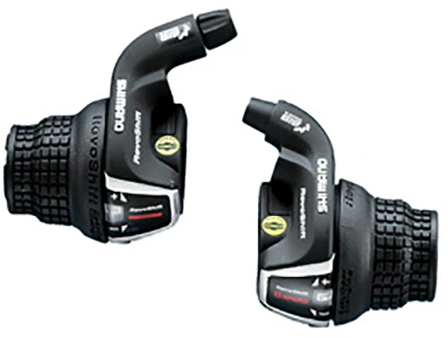 Gearvælger Shimano Skiftegrebsæt 3x6g Med Indikat - SL-RS35 Tourney Inkl. Kabler - Cykelstellet 3 Gearvælger Shimano Skiftegrebsæt 3x6g Med Indikat - SL-RS35 Tourney Inkl. Kabler - Cykelstellet