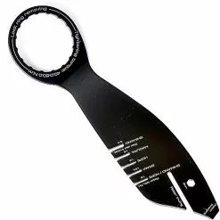 Skivebremser Skivebremse Multiværktøj - 4i1 Disc Måler, Lock Ring, Disc Retter Og Stempel Presser - Cykelstellet