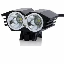 Cykellygter UltraLED 1500 MTB Cykellygte Uglen M 2 LED Og Nu Med 2 Batterier - Cykelstellet