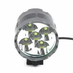 Cykellygter UltraLED MTB 5000 Cykellygte Sæt Med MTB Lygte, Baglygte Og 2 Batterier - Cykelstellet