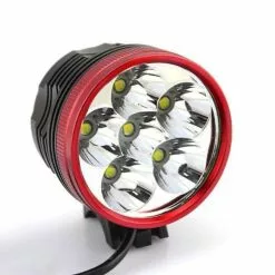 Cykellygter UltraLed MTB 6000 Cykellygte - Komplet Sæt Med Lygte,batteri Og Lader Kun Få Styk På Lager - Cykelstellet