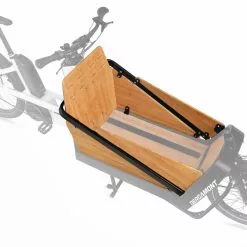 Ladcykel Tilbehør Z Bergamont Cargoville - Bambus Bagage Boks 75l - Cykelstellet