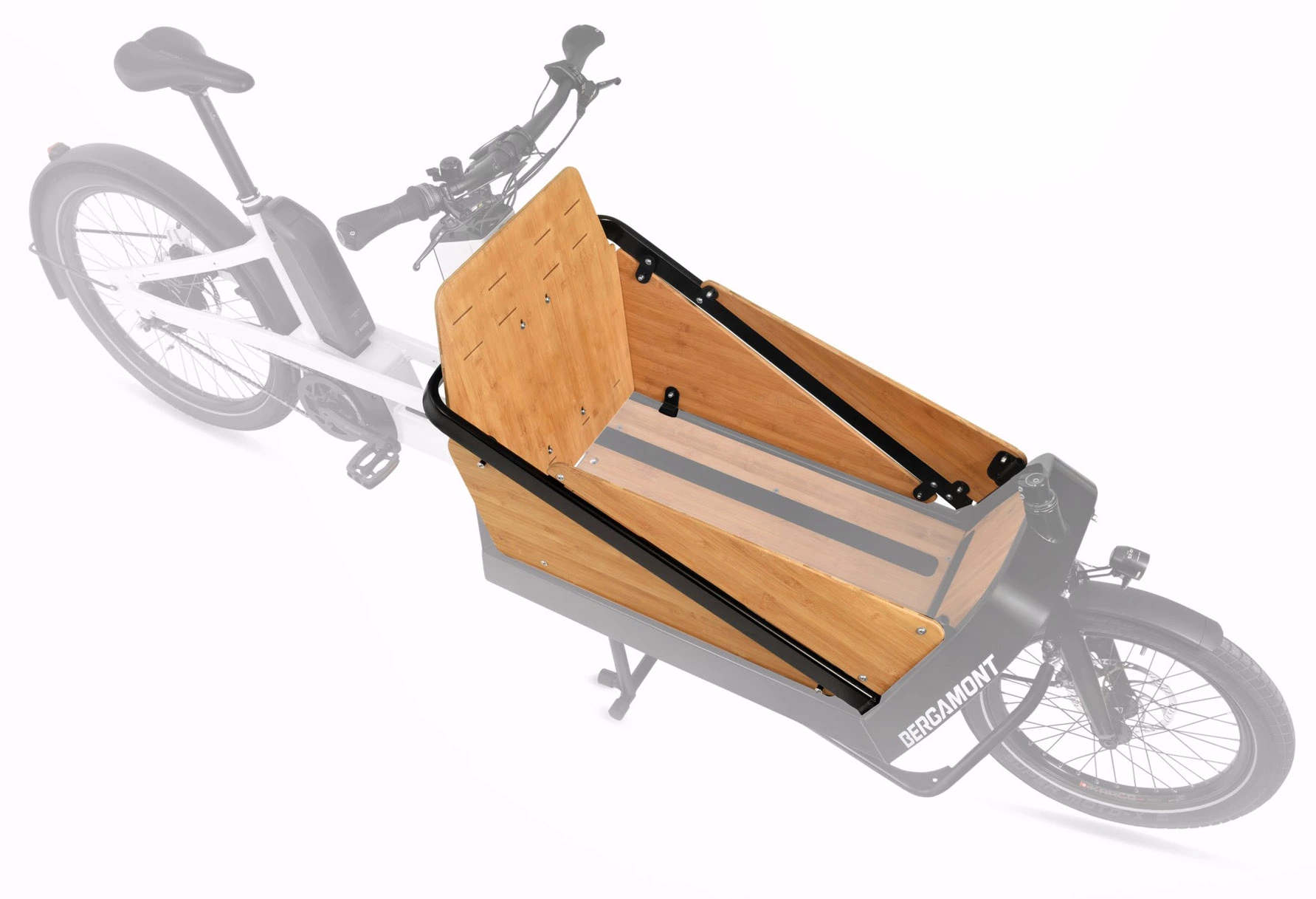 Ladcykel Tilbehør Z Bergamont Cargoville - Bambus Bagage Boks 75l - Cykelstellet 3 Ladcykel Tilbehør Z Bergamont Cargoville - Bambus Bagage Boks 75l - Cykelstellet