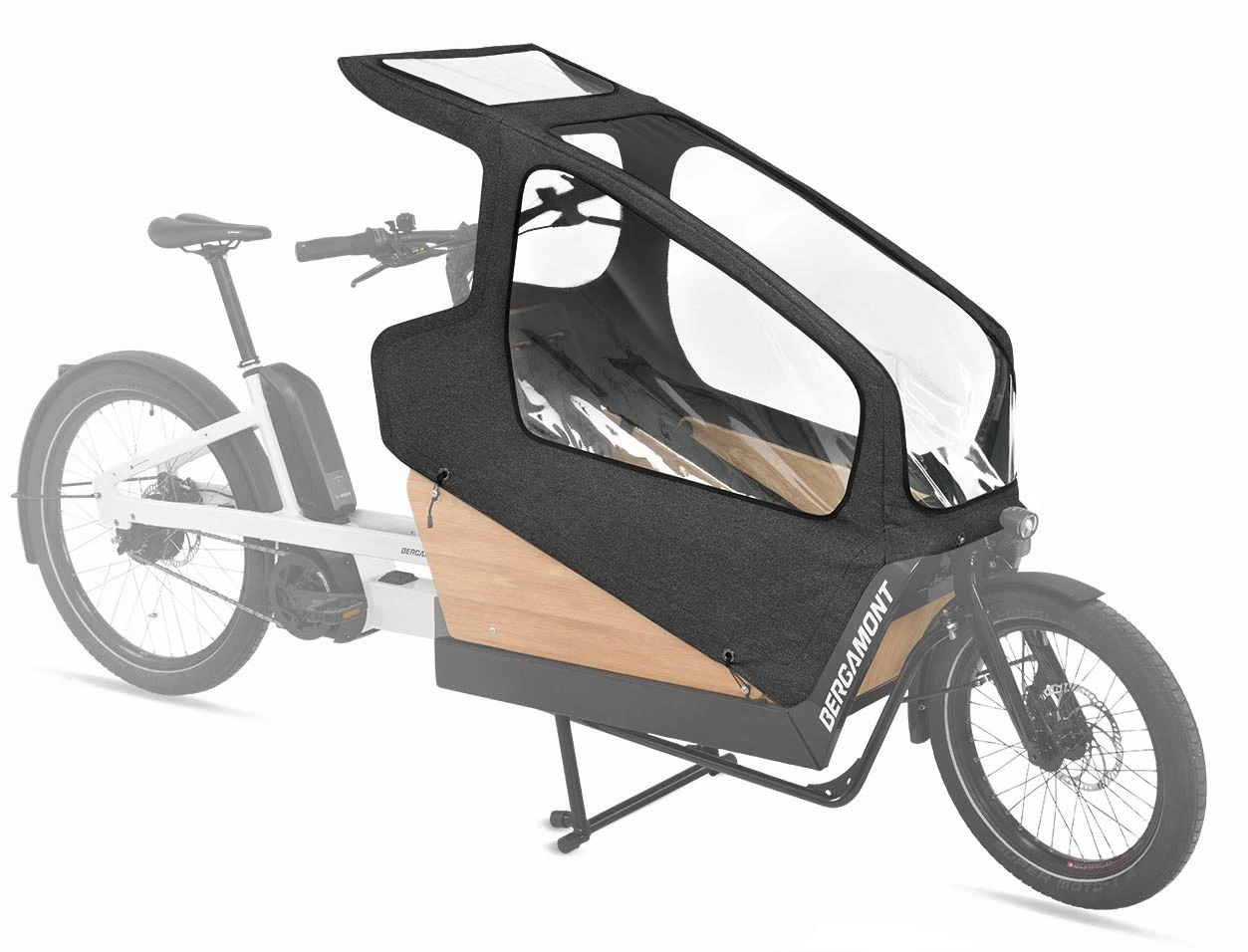 Ladcykel Tilbehør Z Bergamont Cargoville - Børne Raincover / Baldakin 75l - Cykelstellet 3 Ladcykel Tilbehør Z Bergamont Cargoville - Børne Raincover / Baldakin 75l - Cykelstellet